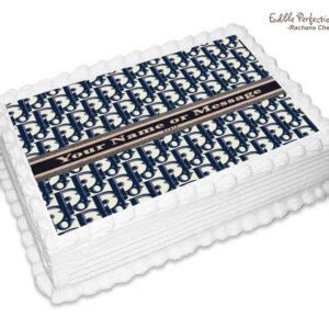 christian Dior cake wrap